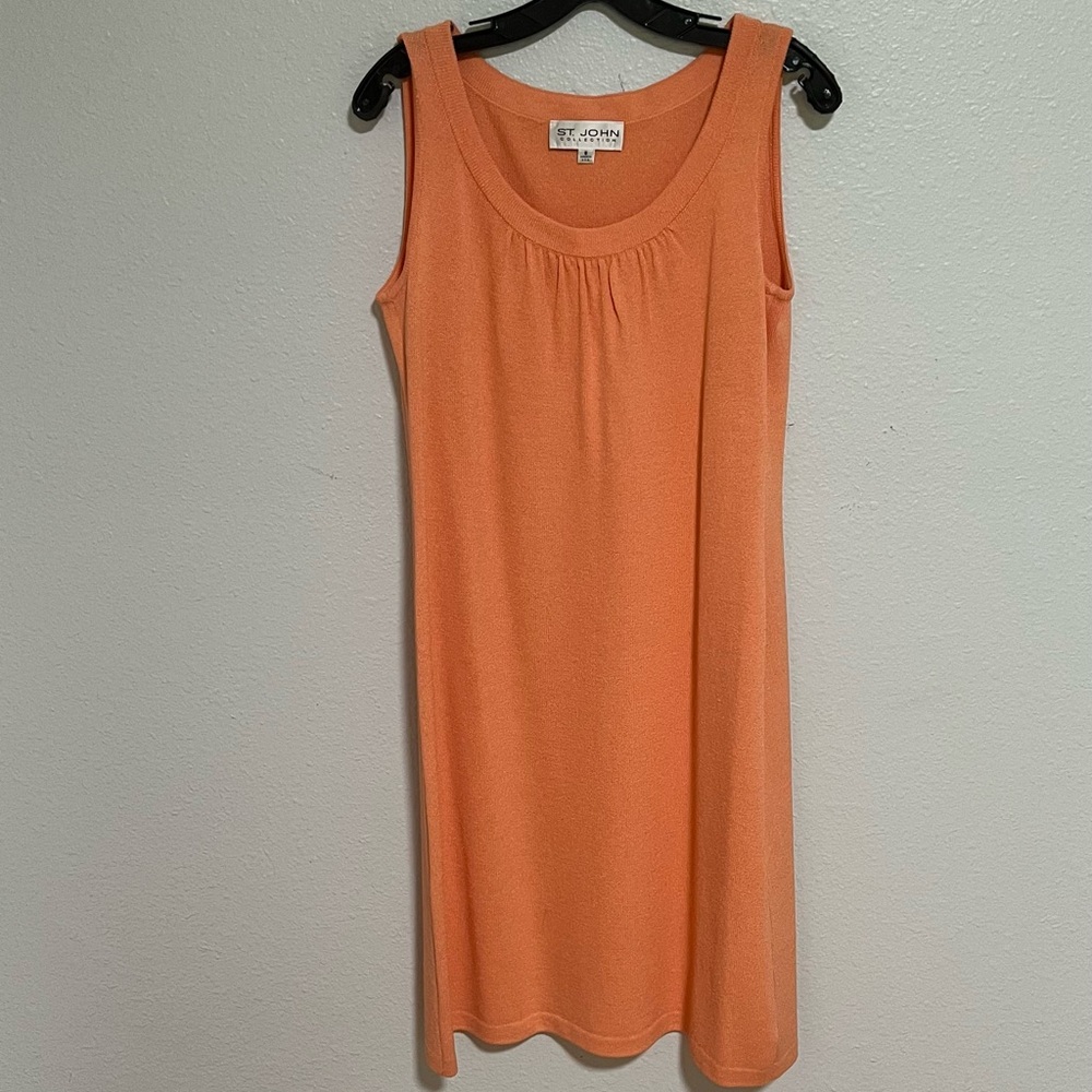 St. John Coral Dress - Picture 4 of 5